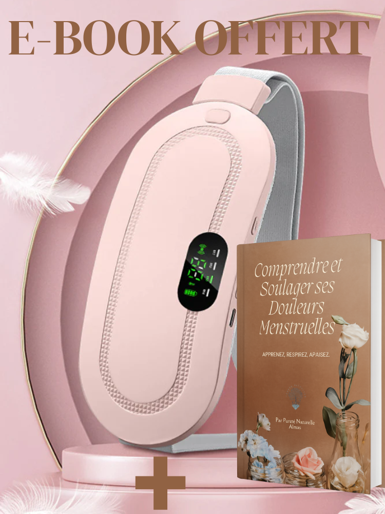 Ceinture chauffante électrique pour douleurs menstruelles – Almas™
