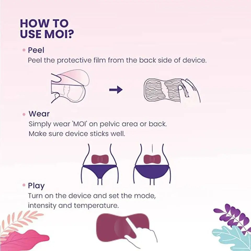 Menstrual heating patch